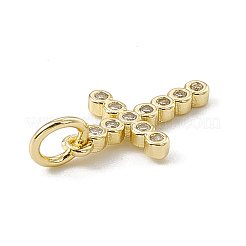 Латунные микро проложить кубического циркония подвески&nbsp;LS-ZIRC-F132-01G