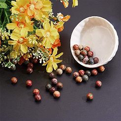 Натуральная полихромная яшма/камень Пикассо/нити бус из яшмы Пикассо G-NB0001-13