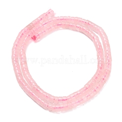 Природного розового кварца нитей бисера G-Z110-A21-2x4mm