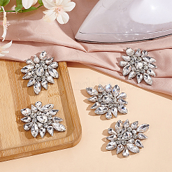 5 шт. кабошонов со стразами&nbsp;AJEW-MA0001-08