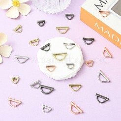 24 шт. 24-х стилевых сплавных D-образных колец&nbsp;FIND-CJ0004-31