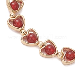 Браслет из натуральных черных ониксов&nbsp;BJEW-JB13440