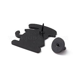 Брошь в виде кота со словом из сплава для одежды рюкзака&nbsp;LS-JEWB-M024-02B-C