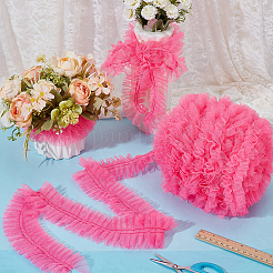 Полиэстеровая кружевная лента с морщинами OCOR-WR0001-94A