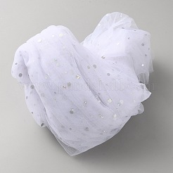 Блестки полиэстер органза ткани&nbsp;DIY-WH20025-046E