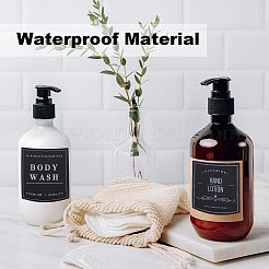 3 пакет 3 вида ПВХ самоклеящиеся наклейки для сортировки и хранения в ванной STIC-CP0001-04A