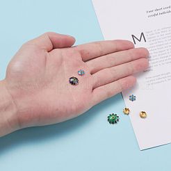 Смешанная латунь эмаль крышки шарика&nbsp;KK-L124-09G-RS