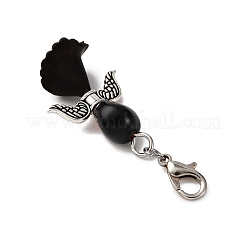 Акриловые подвесные украшения в виде черепа HJEW-JM04066