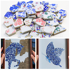 200 г фарфоровой мозаичной плитки&nbsp;PORC-SP0001-11