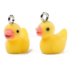 Кулоны из флокированной смолы&nbsp;LS-X-RESI-N032-02A