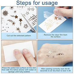 8 лист 8 стиля горячего тиснения веснушки боди-арт татуировка наклейка на лицо MRMJ-GF0001-30