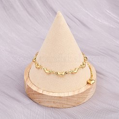 Браслеты из нержавеющей стали 304 для женщин BJEW-D359-07G