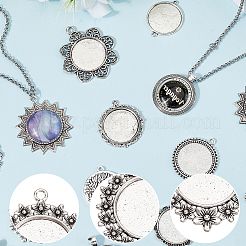 20 шт. 20 стиля подвеска из сплава с кабошоном FIND-SC0015-93