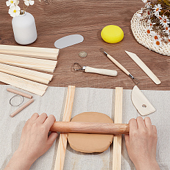 Прямоугольная льняная ткань DIY-OC0014-17