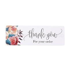 Прямоугольник со словом спасибо бумажные наклейки&nbsp;LS-DIY-B041-28B