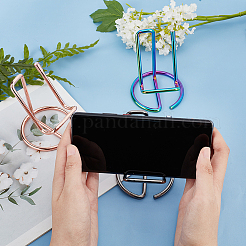 3шт 3 стиль железная рамка дисплея сотового телефона AJEW-GL0001-39