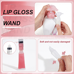 60 набор из пластиковых пустых флаконов для помады с 2 винтовыми ручными дозаторами клея (без иглы) с 2 прозрачными пластиковыми воронкообразными воронками MRMJ-FH0001-43