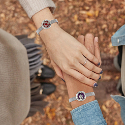 2шт 2 стиля регулируемые браслеты для часов из хирургической нержавеющей стали 316l&nbsp;BJEW-HS0001-05A