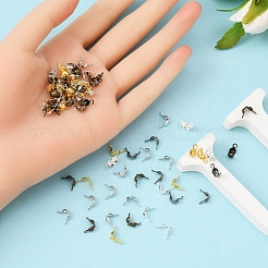 350~400 шт. 5 цвета наконечники из железных бусин IFIN-YW0001-33