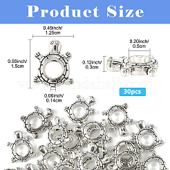 30 шт. рамка из сплава в тибетском стиле&nbsp;FIND-YW0008-95