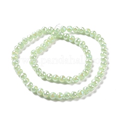 Гальванические стекляныне бусины GLAA-E036-12D