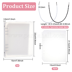 Полипропиленовые вкладыши из пластика&nbsp;AJEW-BC0003-95