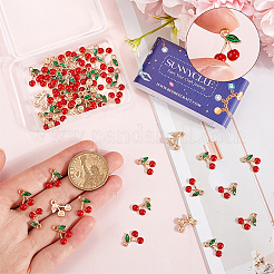 Подвески из эмали из сплава 60 шт.&nbsp;ENAM-SC0005-76