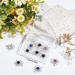 20шт подвески из натуральных драгоценных камней&nbsp;FIND-SC0003-99