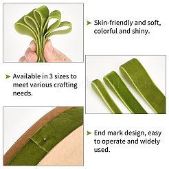 3 рулон 3-х видов бархатной ленты SRIB-AR0001-01