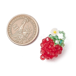 Стеклянные подвески из бисера&nbsp;PALLOY-MZ01238-03