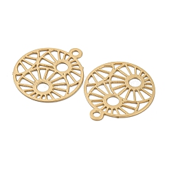 Подвески из латунного травленого металла&nbsp;KKC-D001-11KCG