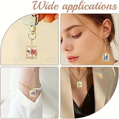 12шт 6 стиля подвески из сплава с эмалью FIND-YW0007-49