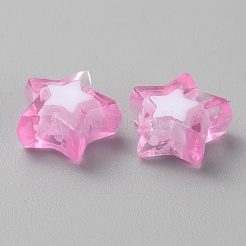 Прозрачные акриловые бусины&nbsp;TACR-CJC0002-03I