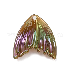 Подвески из непрозрачной смолы грандиозного цвета&nbsp;LS-RESI-WH0026-74H