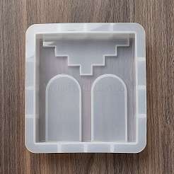 Силиконовые Молды для квадратных свечей своими руками с узором валов DIY-G113-09A