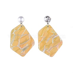 Латунь болтающийся серьги EJEW-JE03375