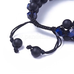 Регулируемые браслеты из бисера&nbsp;BJEW-I273-G02