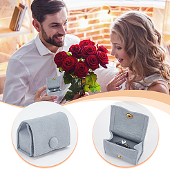 Сумки на пуговицах из микрофибры ABAG-WH0038-51C