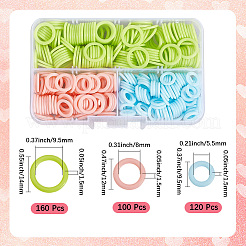 Пластиковые круглые кольца&nbsp;FIND-CP0003-12A