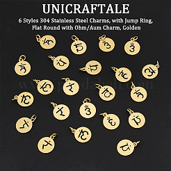 24 шт. 6 стиля подвески из нержавеющей стали 304&nbsp;STAS-UN0048-91