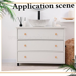 20 шт. ручки для ящиков из дерева схима&nbsp;AJEW-BC0010-08