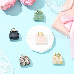 5 шт. 5 стиля синтетического синего авантюрина&nbsp;KK-YW0003-41