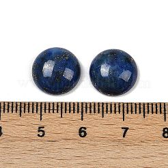 Окрашенные естественно купольные / половиной круглые кабошоны ляпис-лазури G-A136-C03-12mm