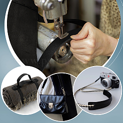 Плоский шнур из искусственной кожи длиной 5 м. AJEW-WH0419-67C