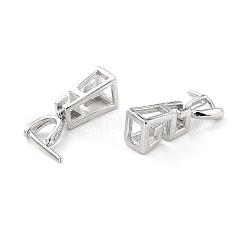 Антикоррозийное покрытие родием 925 стерлингового серебра ледоруб щипцы для захвата STER-Z001-117P