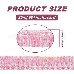 Лента с кисточками из полиэфирной пряжи MP-TAC0001-11A