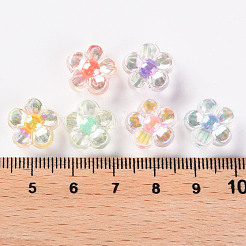 Прозрачные акриловые бусины TACR-S152-06B