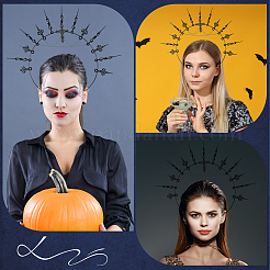 Железные повязки для волос &nbsp;AJEW-WH20089-001