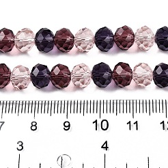 Прозрачные стеклянные бусины&nbsp;GLAA-T023-09C