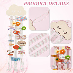 Деревянная заколка для волос в виде облака WH-WG78846-01